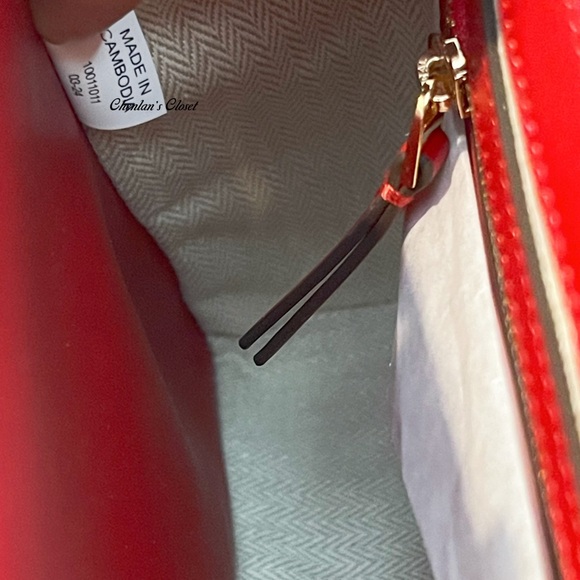 🔥NeW! $598 Tory Burch Britten Satchel - Picture 13 of 14